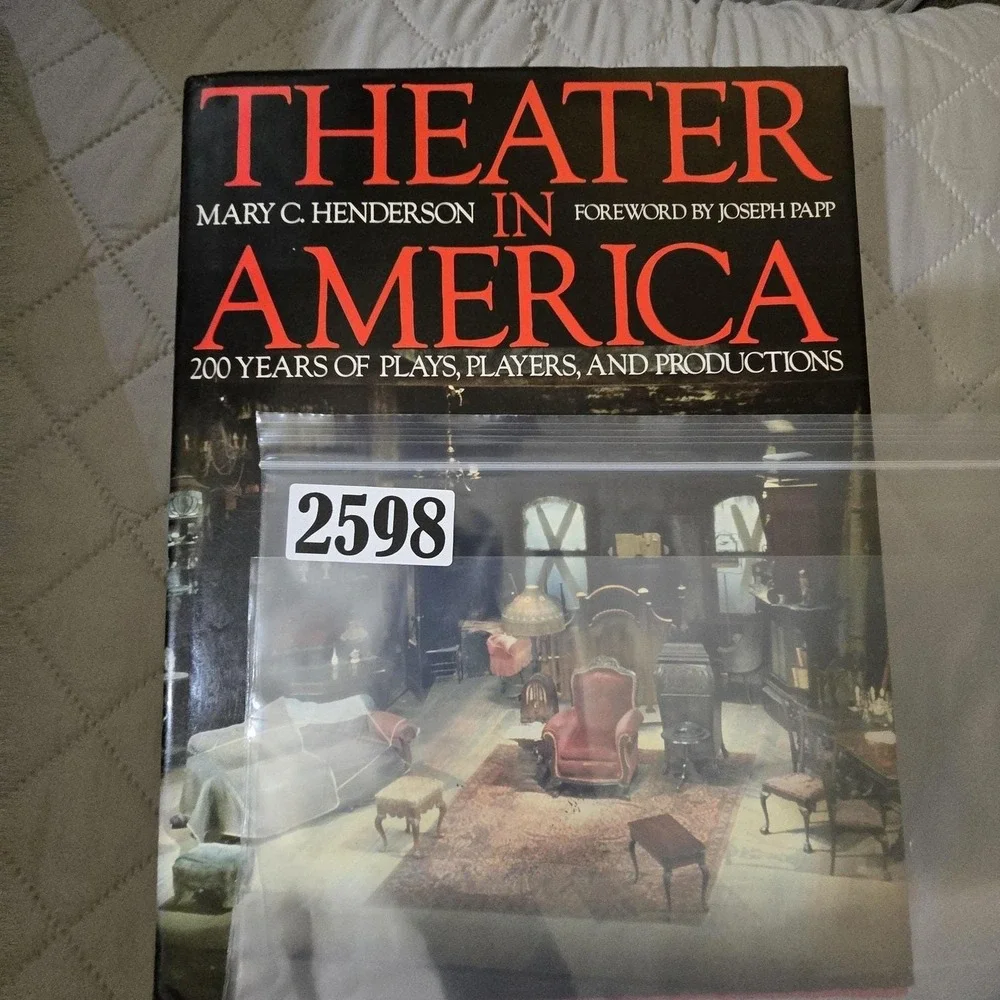 Vintage Theater in America Book Mary C Henderson 1988 American Express Edition
